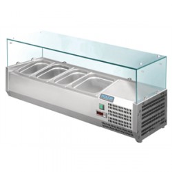 Vitrina de ingredientes GN 1/3 x 100mm